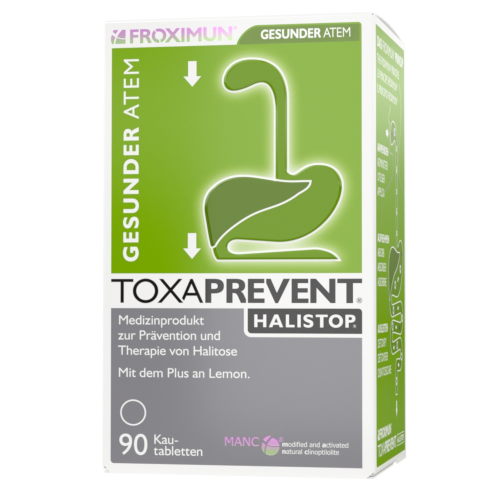 TOXAPREVENT® HALISTOP® Kautabletten